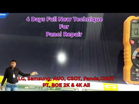 PT 43 inch No Picture Only Bar. Demo 🙋4 Days New Update Panel Practical Training