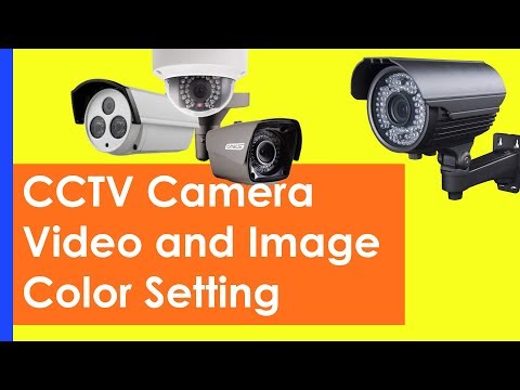 Cp Plus CCTV Camera Video and Image Setting for Better View Brightness Contrast Saturation