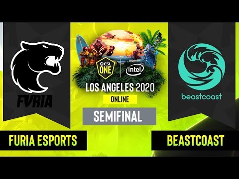 Dota2 - Beastcoast vs. FURIA Esports - Game 1 - SA Semifinal  - ESL One Los Angeles
