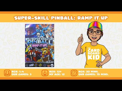 The Cardboard Kid - 308: Super-Skill Pinball: Ramp It Up!