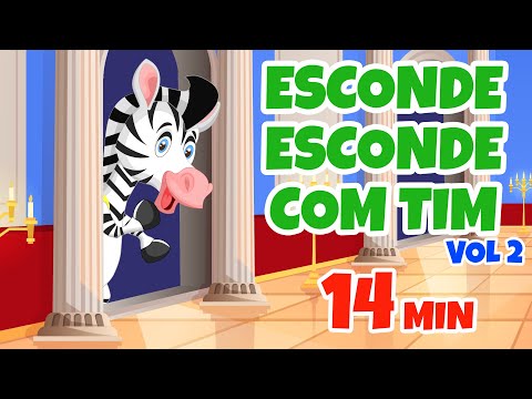 Esconde-Esconde com o Tim vol 2 - Giramille 14 min | Desenho Animado Musical