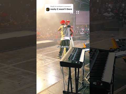 Emtee thanks Nasty C for showing up🫡