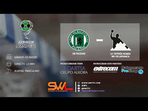 FFJ2022 | UB Pacense - CB Villafranca | Juvenil Masculina | 19/03/2022
