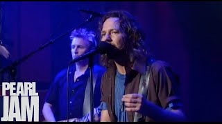 Present Tense - Late Show With David Letterman - Pearl Jam