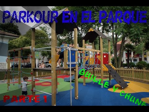 Parkour En El Parque| Guille y Chune| 480p