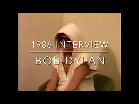 BOB DYLAN . 1986 INTERVIEW