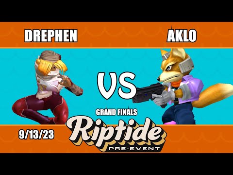 Riptide Prelocal - Grand Finals - Drephen (Shiek) Vs. Aklo (Fox)