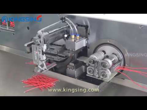 Wire stripping twisting and soldering machine