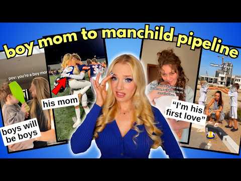 The boy mom to manchild pipeline 👀💙