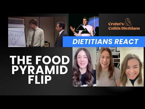 The New Food Pyramid - What to Know & Is it Useful in IBD? #CrohnsDiet #UCdiet
