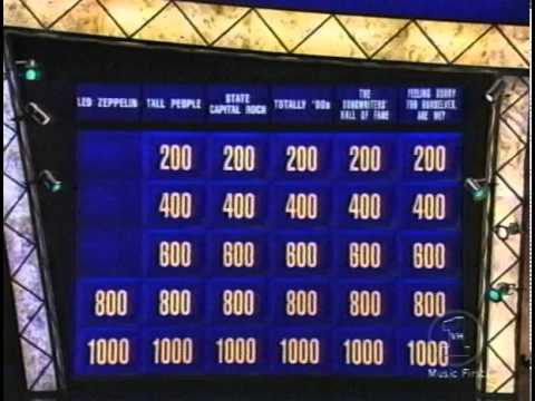 Led Zeppelin questions on Rock & Roll Jeopardy