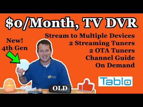 ✅ Tablo 4th Gen! TV Tuner For Over The Air - Cut The Cord But Keep The Features! OTA DVR Streaming