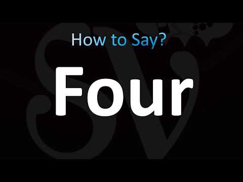 How to Pronounce ''Four'' (CORRECTLY!)