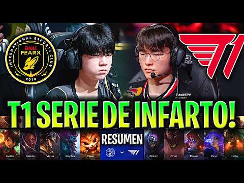 T1 SERIE DE INFARTO EN LA LCK! 😱LOCURA TOTAL!🔥 | T1 vs BFX Resumen Completo LCK Cup Playoffs 2026