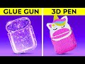 GLUE GUN VS 3D PEN BATTLE || Amazing DIY Jewelry And Repair Tricks For Any Occasion by 123GO! SCHOOL