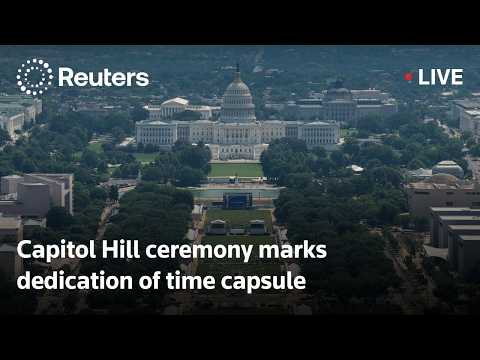 Video Thumbnail: LIVE: Capitol Hill ceremony marks the dedication of time capsule