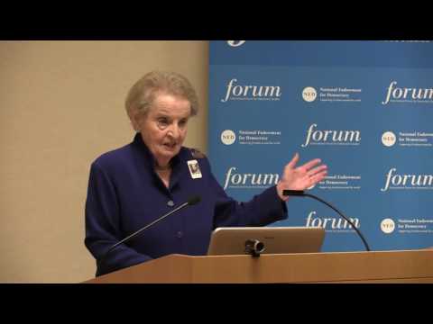 Madeleine Albright on The Legacy of Vaclav Havel and the Future of Democracy