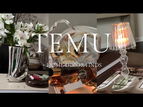 TEMU HOME DECOR HAUL | HOME REFRESH + STYLING