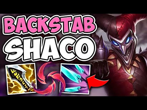 PEEKABOO! YOU GOT ONE SHOT BY TRIPLE CRIT SHACO (THIS IS BROKEN) - League of Legends
