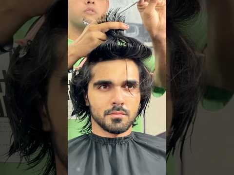 Wolf Cut Haircut Finally 😍💇‍♂️