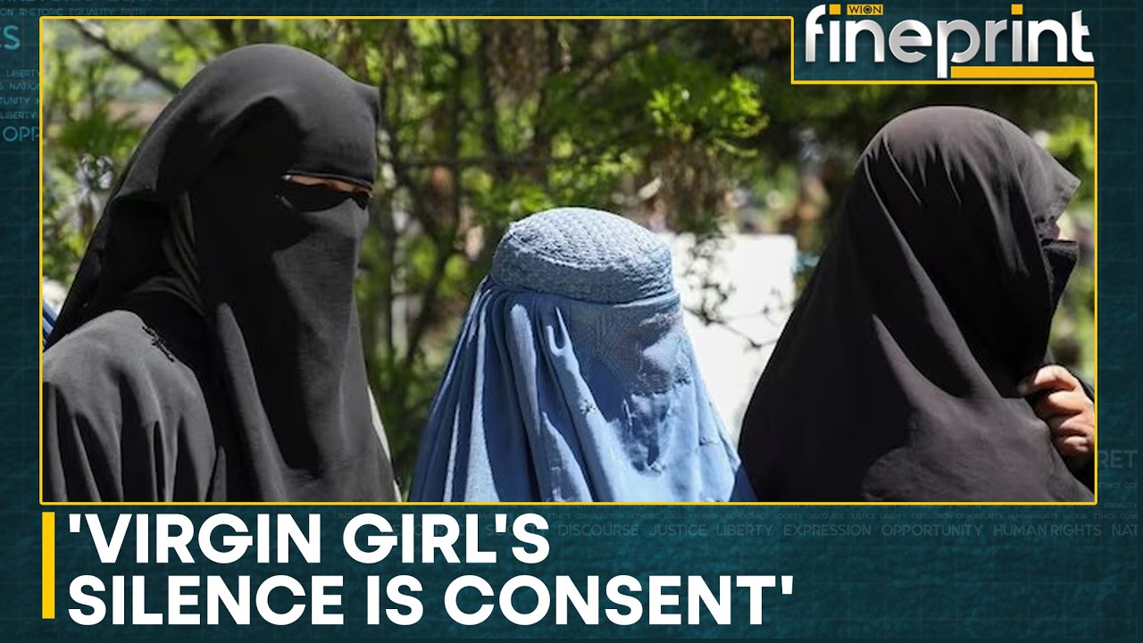 Taliban's Controversial Law Legalises Child Marriage in Afghanistan | WION Fineprint