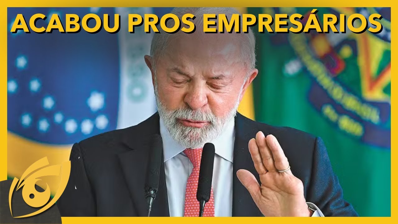 O ATAQUE FINAL aos EMPREENDEDORES: Lula sanciona  lei que permite BLOQUEIO SUMÁRIO DE EMPRESAS