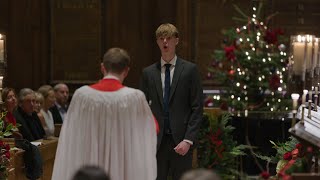 Away in a Manger | Welsh Baritone Cai Thomas (18) | live at Maggie’s Christmas carol concert
