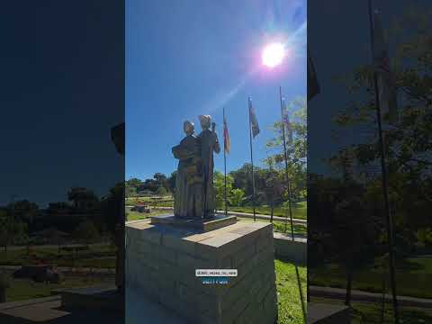 CHEGAMOS EM SÃO VALENTIM DO SUL | Praça central da cidade