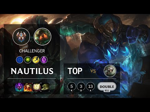 Nautilus Top vs Camille - EUW Challenger Patch 10.15
