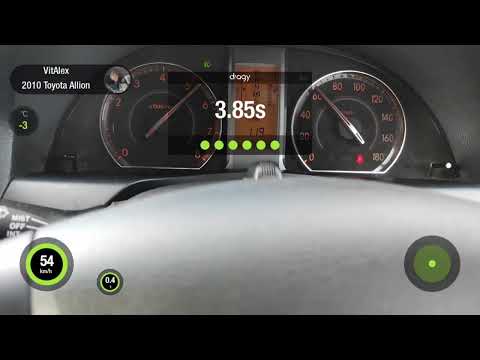 Thumbnail for Разгон Toyota Allion 0-100 1.8 2ZR-FAE by Toyota Allion