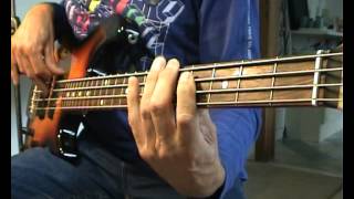 Hank the Knife &amp; The Jets - Stan The Gunman - Bass Cover