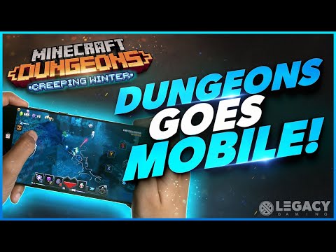 EPIC: Minecraft Dungeons Mobile! Get it NOW!