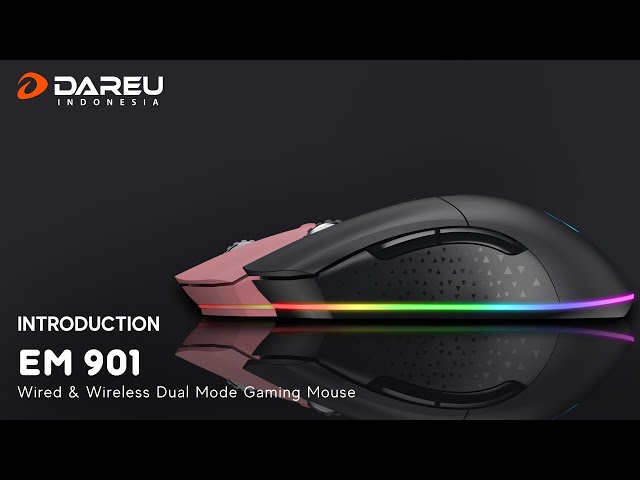 Chuột không dây DareU EM901 Gemini Queen Wireless