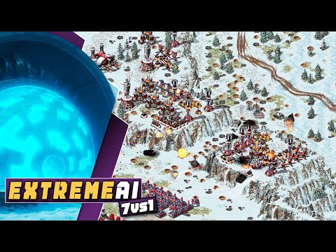 What Happens When You Use Chronosphere Against 7 EXTREME Ai in Red Alert 2