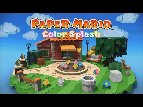 Paper Mario : Color Splash (BLIND) Part 1 - Intro + Port Prisma