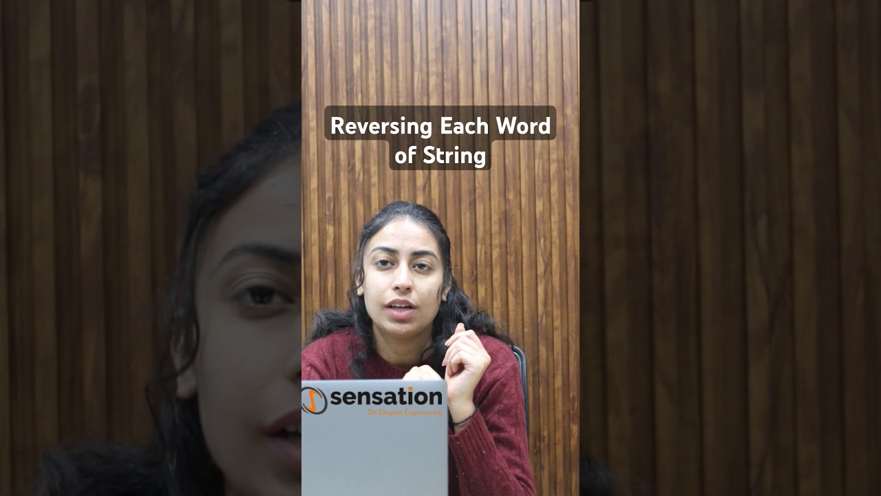 Part 19: Reverse Words in String – JavaScript Interview Question Solved! #interviewquestions