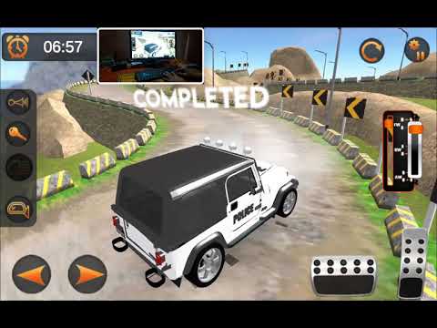 Offroad Police Jeep 4x4 Driving & Racing Simulator - Police Car Driving Game - Android GamePlay
