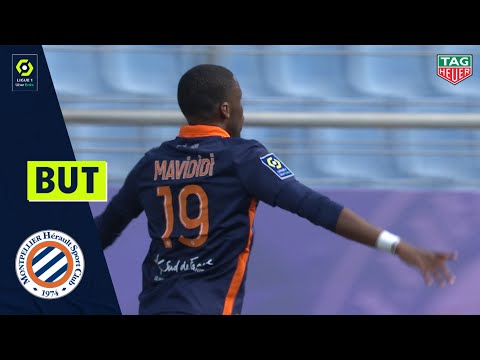 But Stephy Alvaro MAVIDIDI (17' - MONTPELLIER) MONTPELLIER HÉRAULT SC - STADE RENNAIS FC (2-1) 20/21