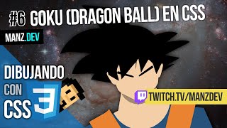 Goku (Dragon Ball) con CSS