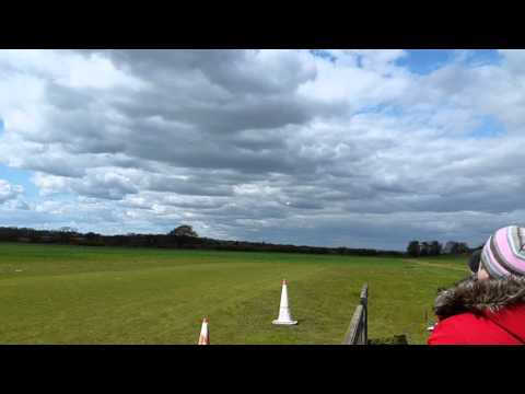 RC plane crazy flying.