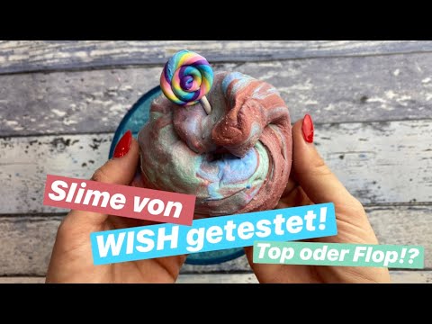 SlimeTini testet SLIME von WISH !! Top oder Flop!! Ich war geschockt!!