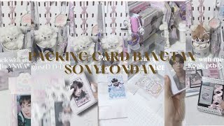 [PACKING]Tổng hợp các vid gói card BTS ( Bangtan Sonyeondan ) siêu xinh 🎀