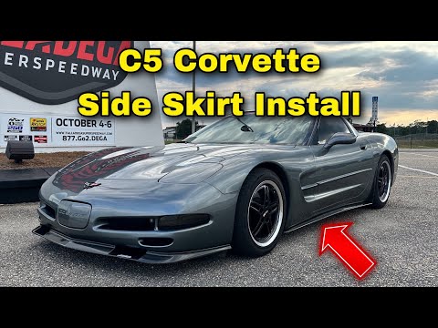 This Small Mod Made A BIG Difference // Carbon Fiber Side Skirt Install