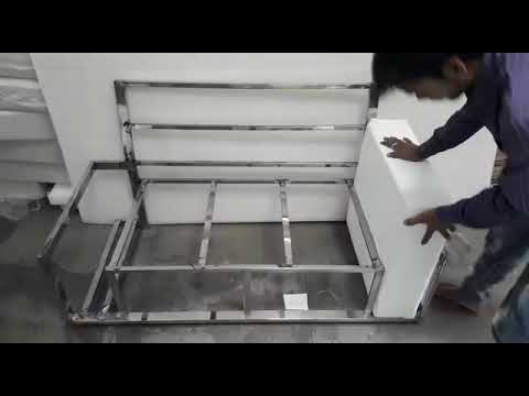 steel sofa leather, loose fitting