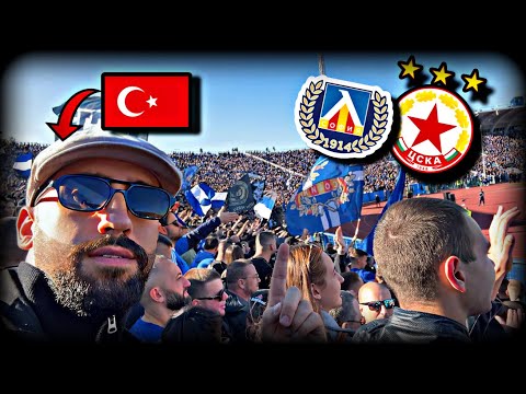 🇧🇬 ARE THESE THE MOST DANGEORUS ULTRAS IN THE WORLD? 😱 TURKISH GUY EXPERIENCES THE SOFIA DERBY