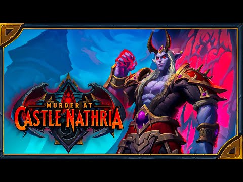 Hearthstone. New Warrior Hero - the Sire Denathrius. All Voicelines.