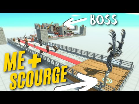Scourge FPS Co-Op - Extreme Castle SIEGE | Animal Revolt Battle Simulator | ARBS