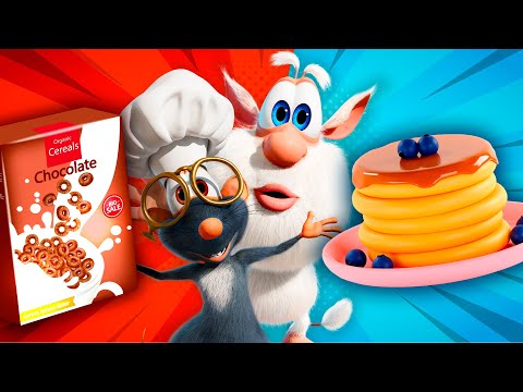 Booba  👀 Kłopoty z jedzeniem 💥 Zabawne Kreskówki Dla Dzieci 🍿 Super Toons TV - Bajki Po Polsku