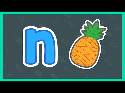 Belajar Huruf Abjad: Belajar Menulis Huruf N (Belajar Huruf Alfabet) – Yufid Kids