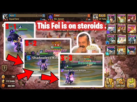 ATKING ALL WEIRD DEFENCES IN G3 SIEGE ! / Zquad Sero v Af:Solace v  DieJoesen (Summoners War)
